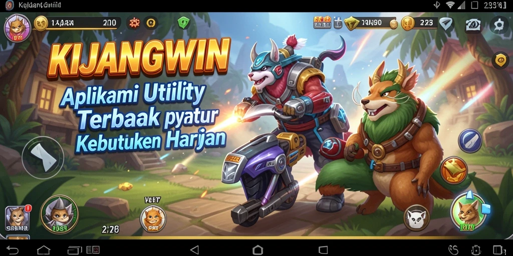 Tampilan antarmuka KIJANGWIN yang ramah pengguna dan fungsional.
