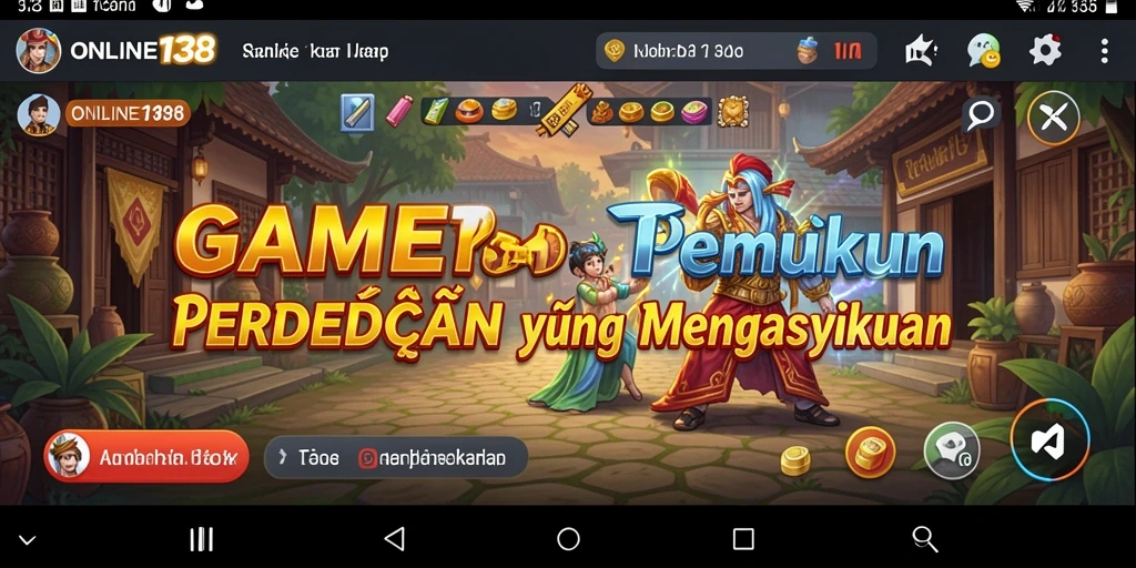 Tampilan gameplay ONLINE138 yang seru dan menegangkan.