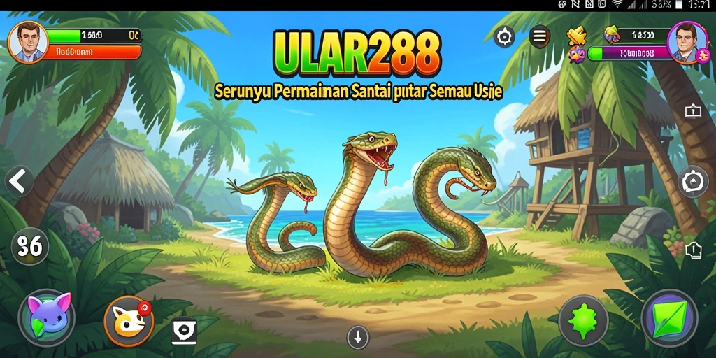 Tangkapan layar ULAR288 menampilkan gameplay yang seru dalam suasana santai.